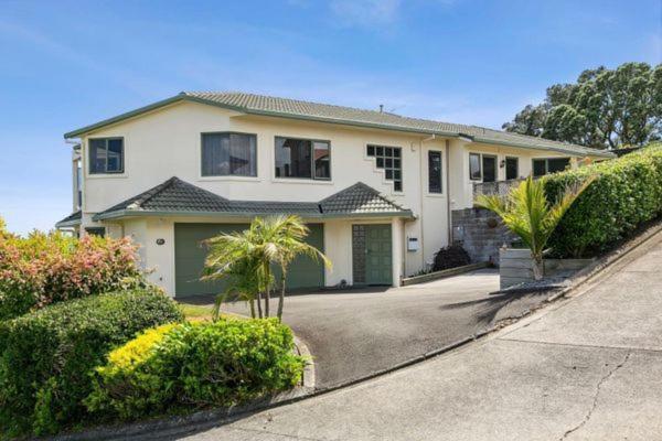 Panoramic Vista On Burns Villa New Plymouth Exterior foto