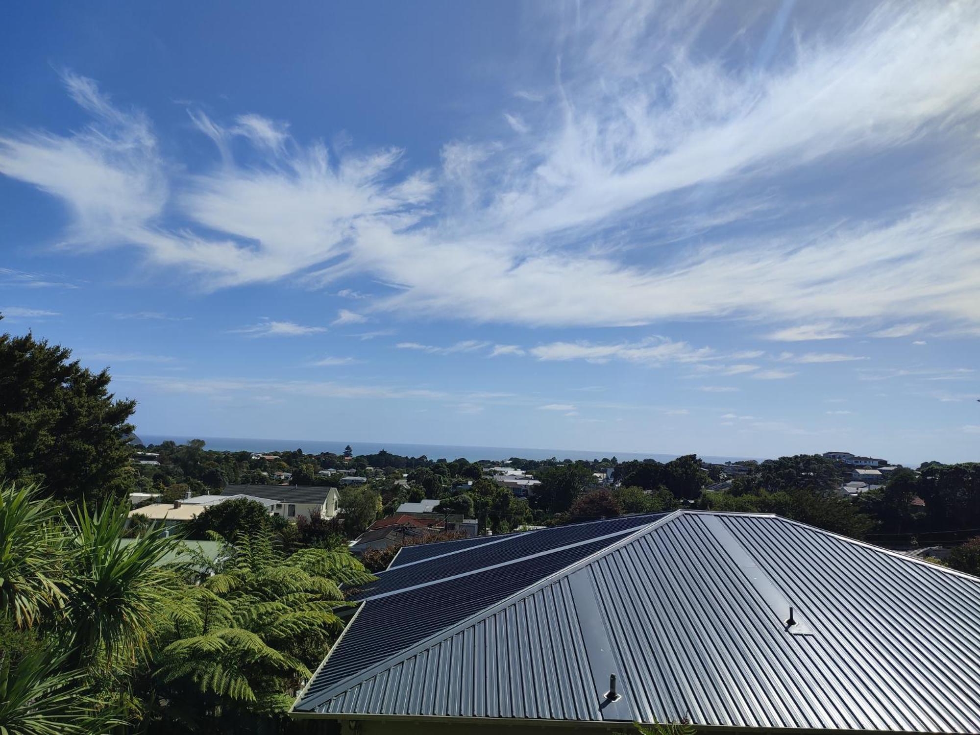 Panoramic Vista On Burns Villa New Plymouth Exterior foto